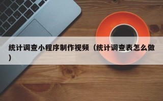 益阳统计调查小程序制作视频（统计调查表怎么做）