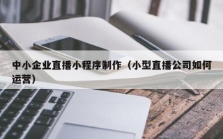 益阳中小企业直播小程序制作（小型直播公司如何运营）